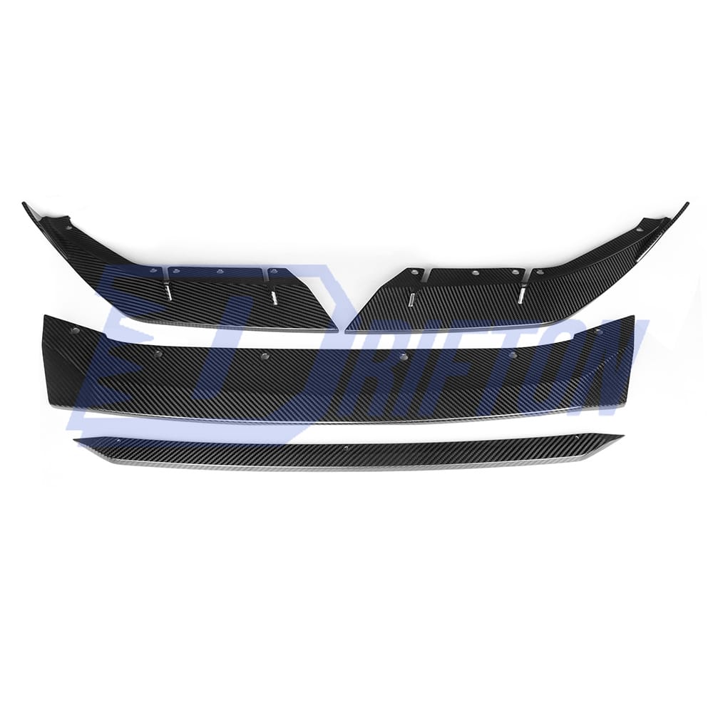 MT Style Dry Carbon Fiber Front Lip For BMW 5 Series F90 M5 2017-2019