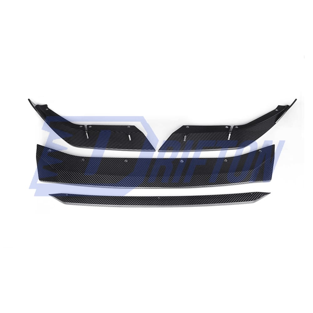 MT Style Dry Carbon Fiber Front Lip For BMW 5 Series F90 M5 LCI 2020-2023