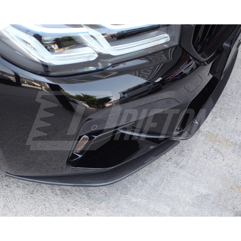 ST Style Dry Carbon Fiber Front Lip For BMW 5 Series F90 M5 LCI 2020-2023