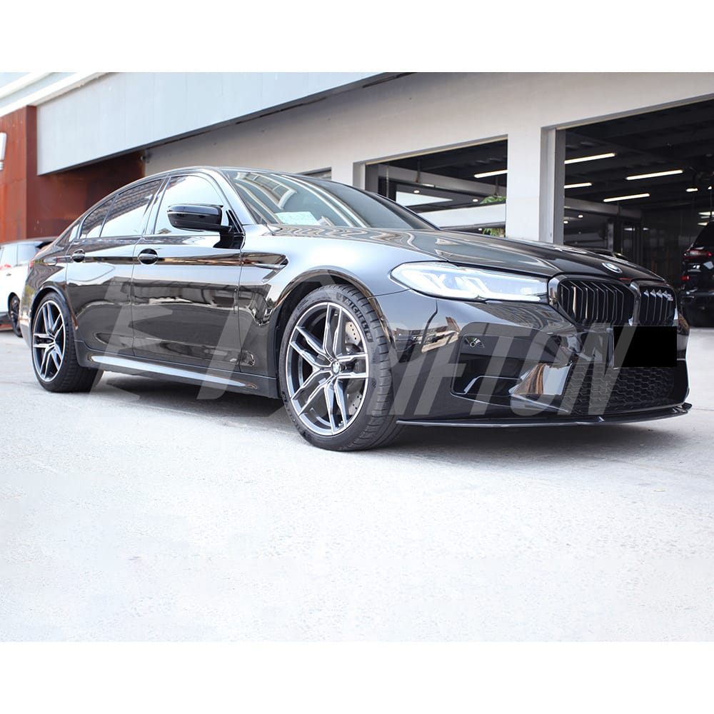 ST Style Dry Carbon Fiber Front Lip For BMW 5 Series F90 M5 LCI 2020-2023