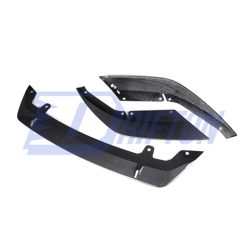 ST Style Dry Carbon Fiber Front Lip For BMW 5 Series F90 M5 LCI 2020-2023
