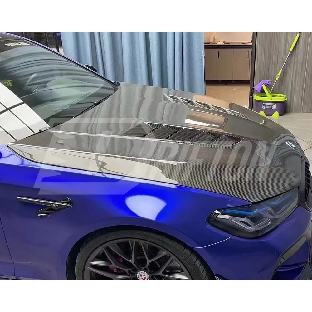 V Style Carbon Fiber Hood For BMW 5 Series F90 M5 G30 2017-2023