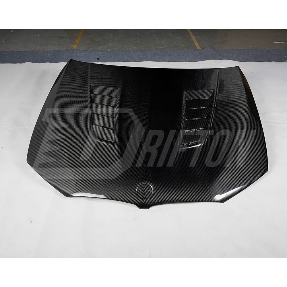 V Style Carbon Fiber Hood For BMW 5 Series F90 M5 G30 2017-2023