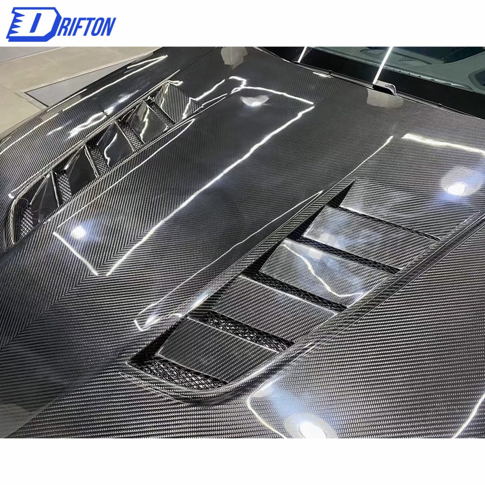 V Style Dry Carbon Fiber Hood For BMW 5 Series F90 M5 G30 2017-2023