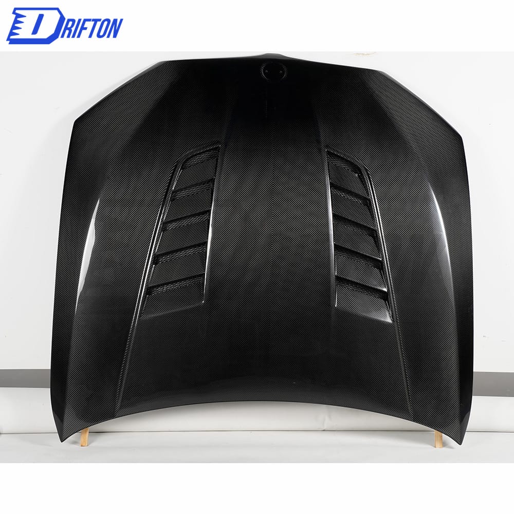 V Style Dry Carbon Fiber Hood For BMW 5 Series F90 M5 G30 2017-2023