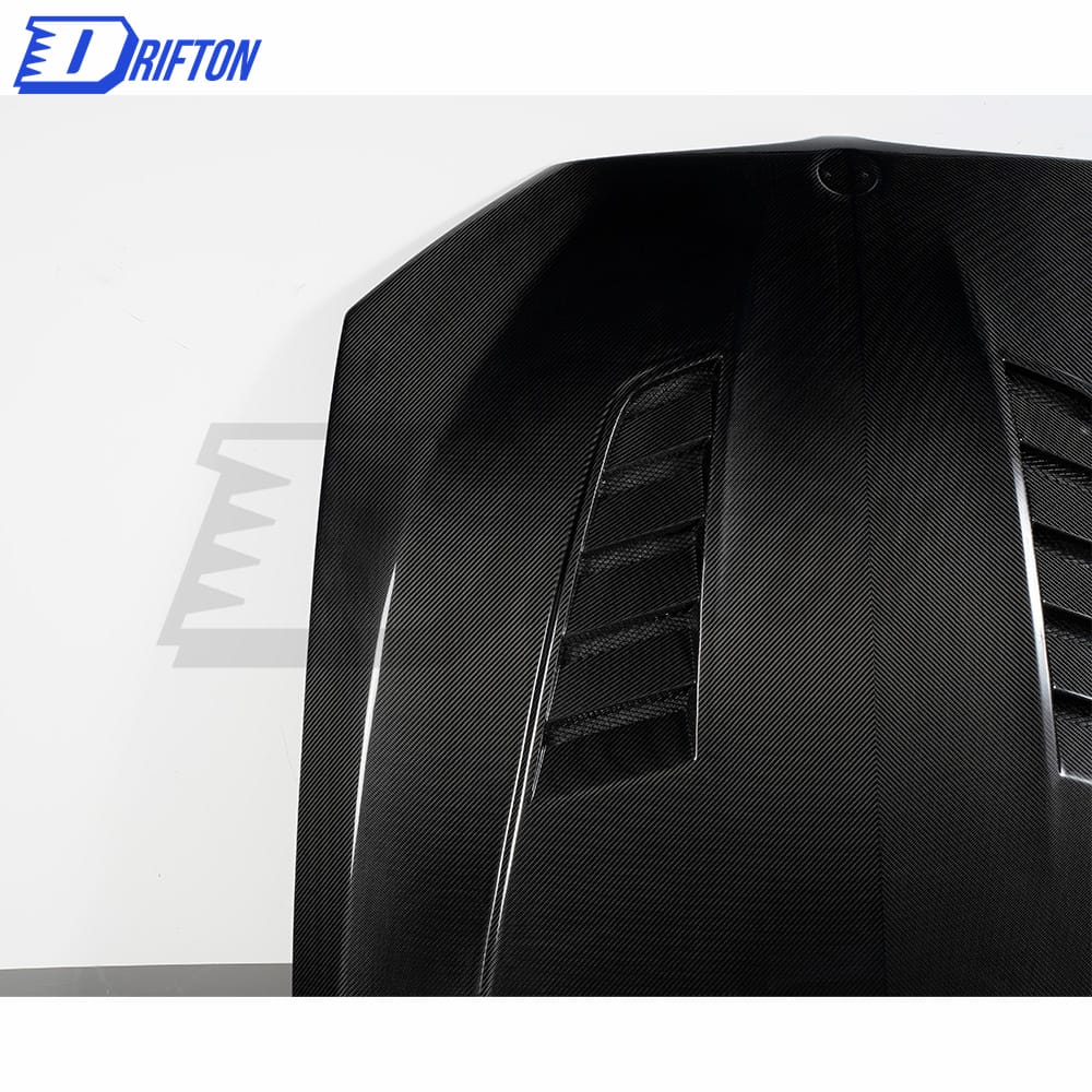 V Style Dry Carbon Fiber Hood For BMW 5 Series F90 M5 G30 2017-2023