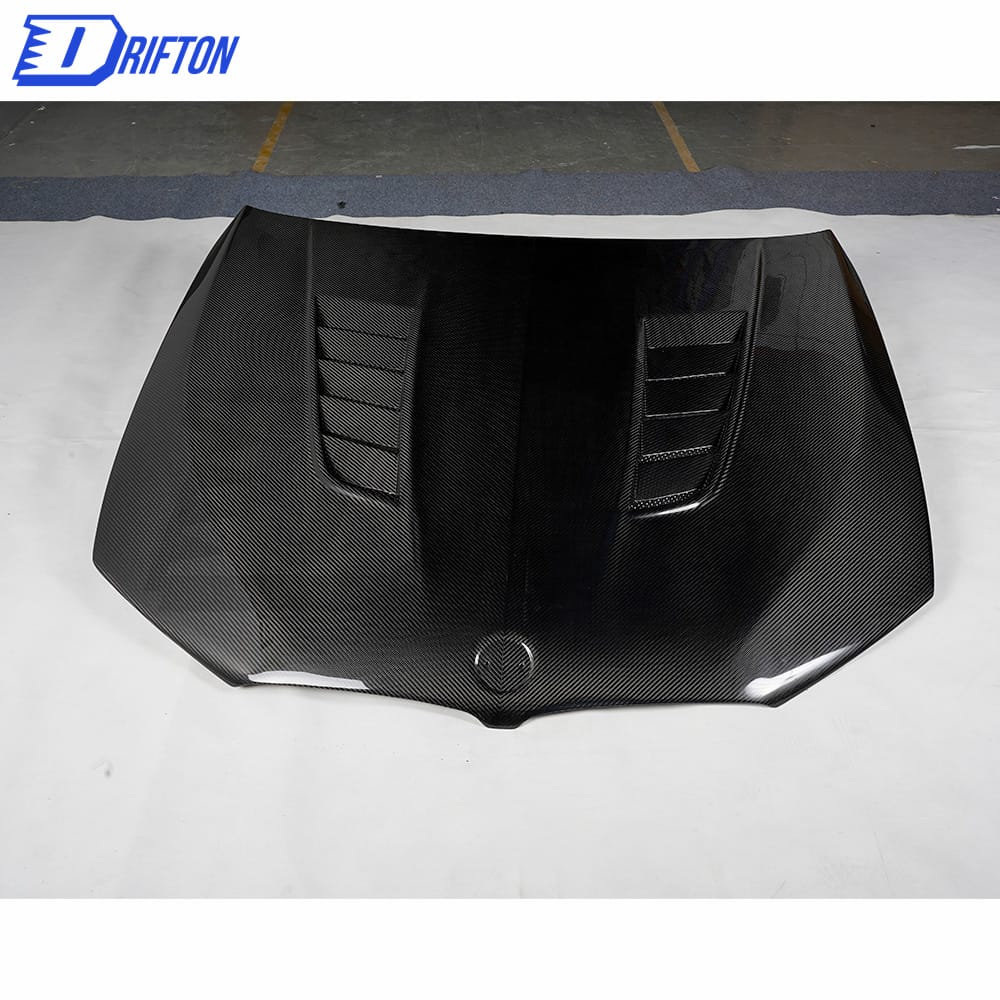 V Style Dry Carbon Fiber Hood For BMW 5 Series F90 M5 G30 2017-2023