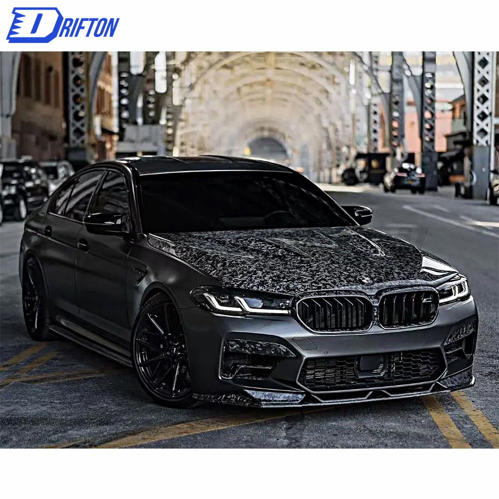 V Style Forged Dry Carbon Fiber Hood For BMW 5 Series F90 M5 G30 2017-203