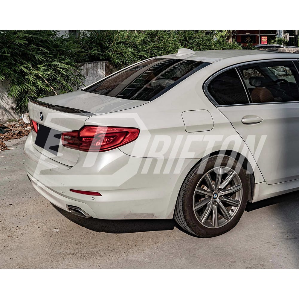 CS Style Dry Carbon Fiber Rear Spoiler Trunk Wing For BMW 5 Series G30 G38 F90 M5 2017-2023