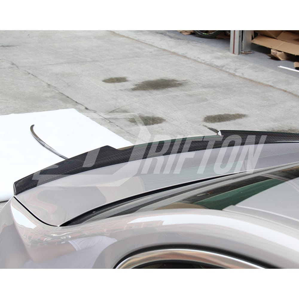 M4 Style Carbon Fiber Rear Spoiler Trunk Wing For BMW 5 Series G30 G38 F90 M5 2017-2023