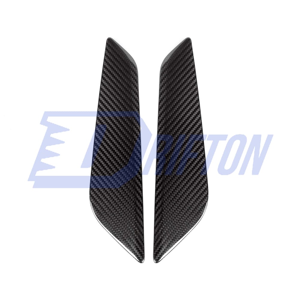 Dry Carbon Fiber Fender Vent Cover Trim For BMW 5 Series G30 G38 2017-2023