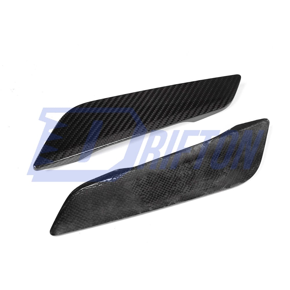 Dry Carbon Fiber Fender Vent Cover Trim For BMW 5 Series G30 G38 2017-2023