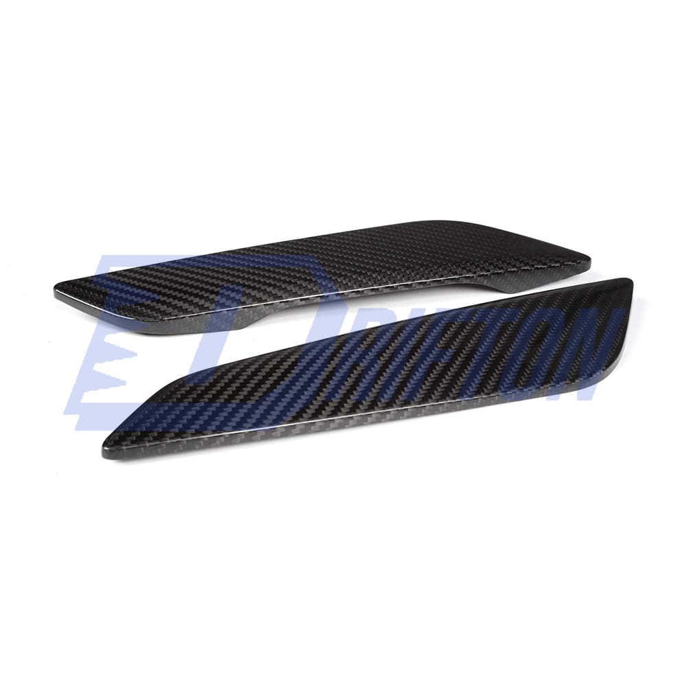 Dry Carbon Fiber Fender Vent Cover Trim For BMW 5 Series G30 G38 2017-2023