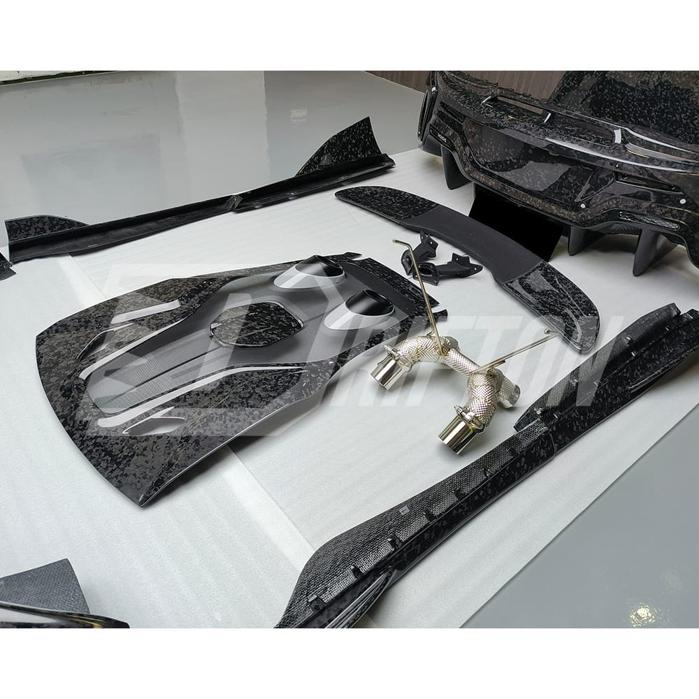 Contact us to get professional assistance & order. Features: • High-tech production line(3D Scanning→3Ddesign→3D printing→CNC mold→Tests) • High fitting accuracy • Made by Real Carbon Fiber material • 3K/6K/12K Plain/Twill/Forged Carbon Fiber Weave Finished Option • Glossy & Matte Finishing, UV Protection From Fading • Carefully Packaged by Carton Box with Wooden Frame • Global shipping by air & sea • Any products produce by DRIFTON will offer after-sales support & guarantee