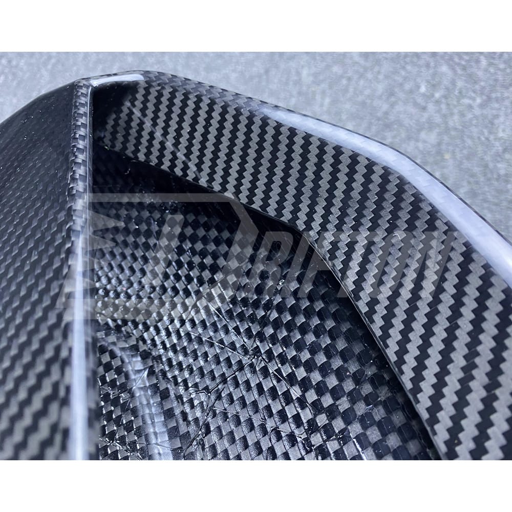 Dry Carbon Fiber Rear Engine Hood Scoop For Lamborghini Huracan STO