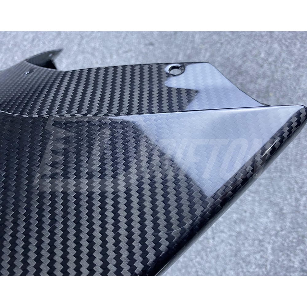 Dry Carbon Fiber Rear Engine Hood Scoop For Lamborghini Huracan STO