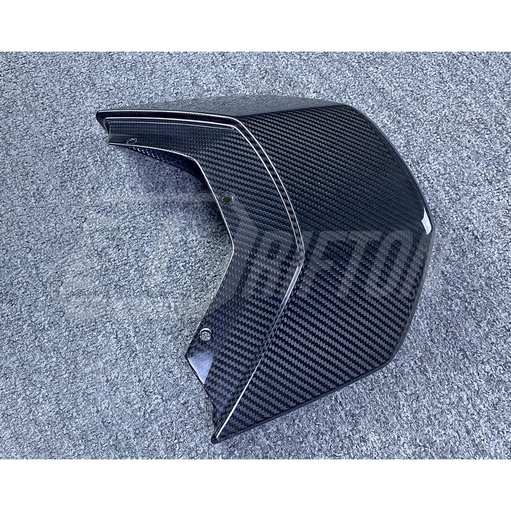 Dry Carbon Fiber Rear Engine Hood Scoop For Lamborghini Huracan STO