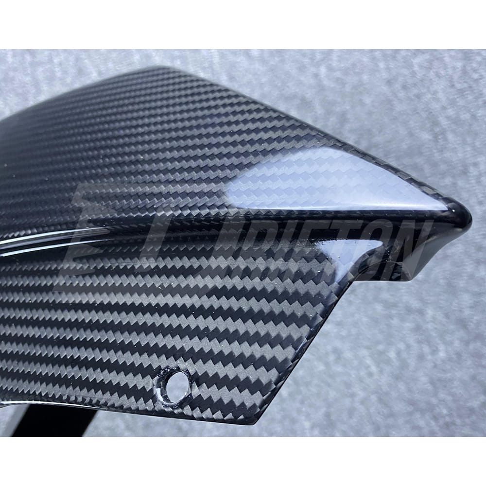 Dry Carbon Fiber Rear Engine Hood Scoop For Lamborghini Huracan STO