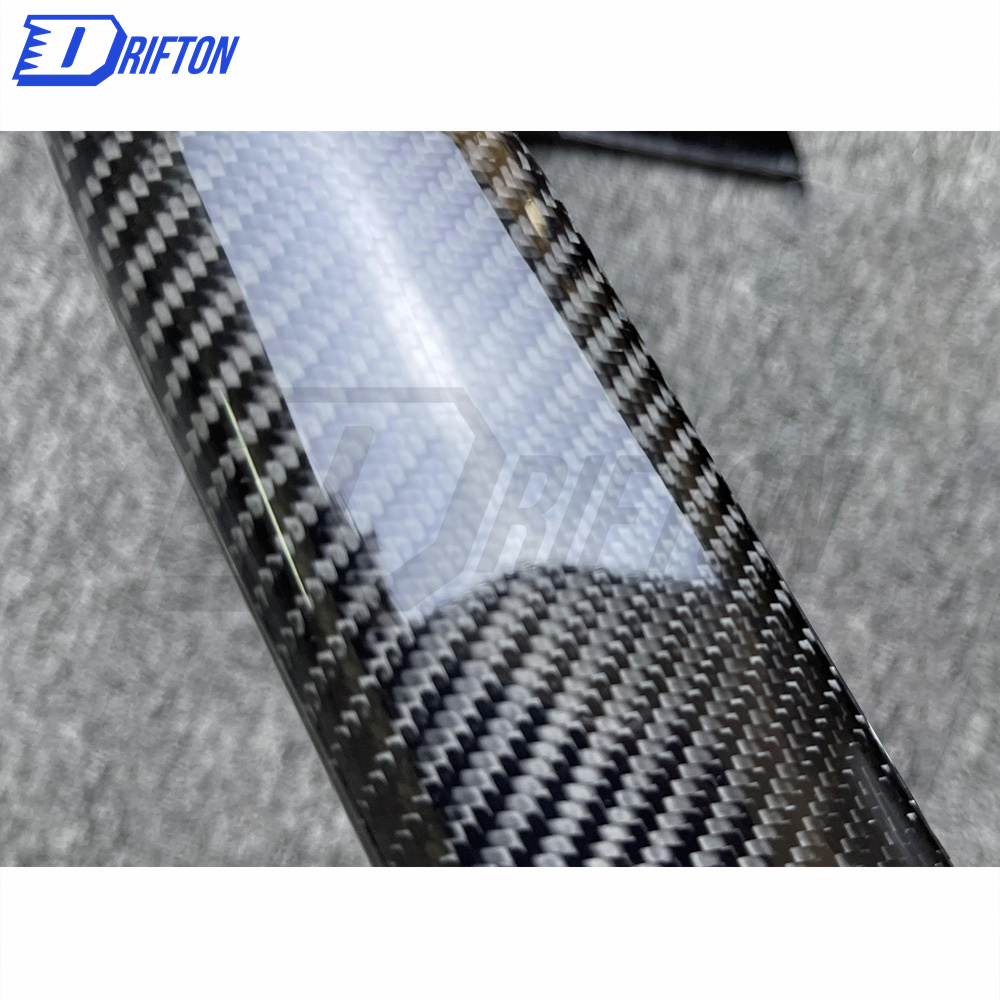 AT Style Carbon Fiber Front Bumper Canards For BMW M3 M4 F80 F82 F83 2014-2020
