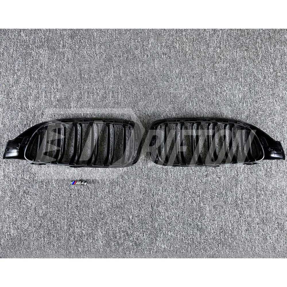 Carbon Fiber Front Grille For BMW M3 M4 F80 F82 F83 2014-2020