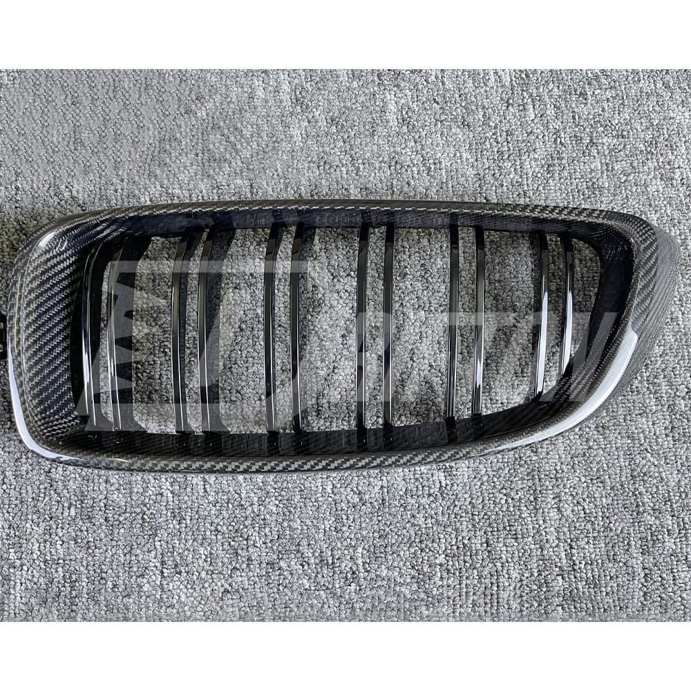 Carbon Fiber Front Grille For BMW M3 M4 F80 F82 F83 2014-2020