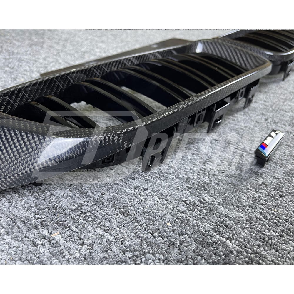 Carbon Fiber Front Grille For BMW M3 M4 F80 F82 F83 2014-2020
