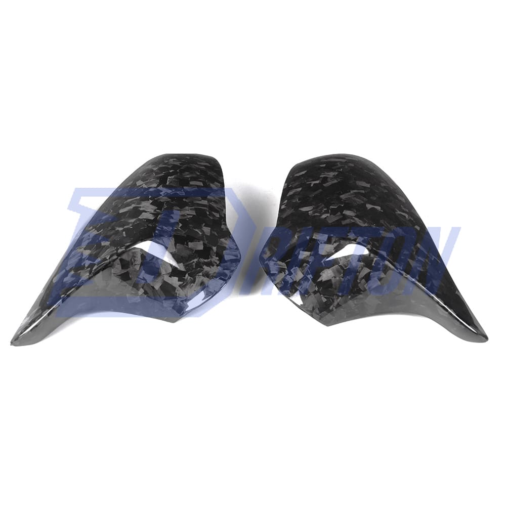 Forged Dry Carbon Fiber Mirror Caps Replacement For BMW M3 M4 F80 F82 F83 LHD RHD 2014-2020