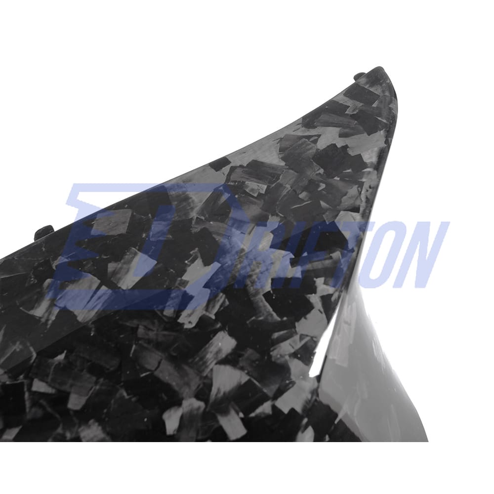 Forged Dry Carbon Fiber Mirror Caps Replacement For BMW M3 M4 F80 F82 F83 LHD RHD 2014-2020