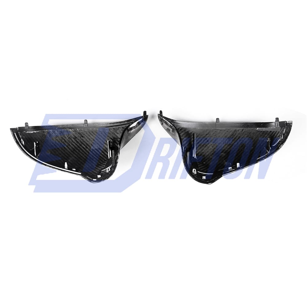 Forged Dry Carbon Fiber Mirror Caps Replacement For BMW M3 M4 F80 F82 F83 LHD RHD 2014-2020