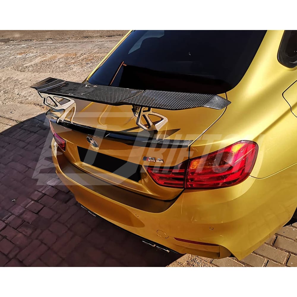 Vorsteiner Style Carbon Fiber Rear Spoiler GT Wing For BMW M3 M4 F80 F82 F83 2014-2020
