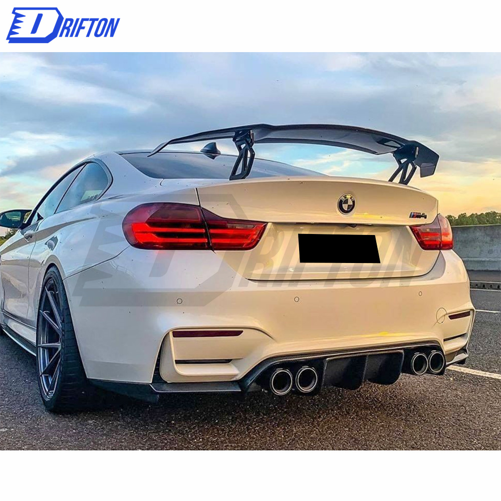 Vorsteiner Style Dry Foryged Carbon Fiber Rear Spoiler GT Wing For BMW M3 M4 F80 F82 F83 2014-2020