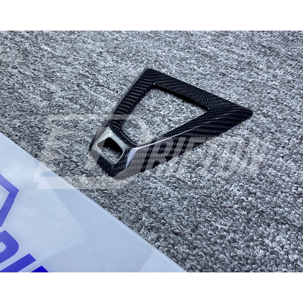 Dry Carbon Fiber Shift Console Trim Cover For BMW M3 M4 F80 F82 2014-2020