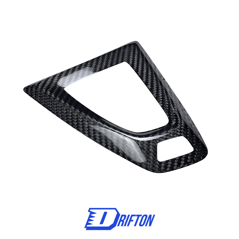 Dry Carbon Fiber Shift Console Trim Cover For BMW M3 M4 F80 F82 2014-2020