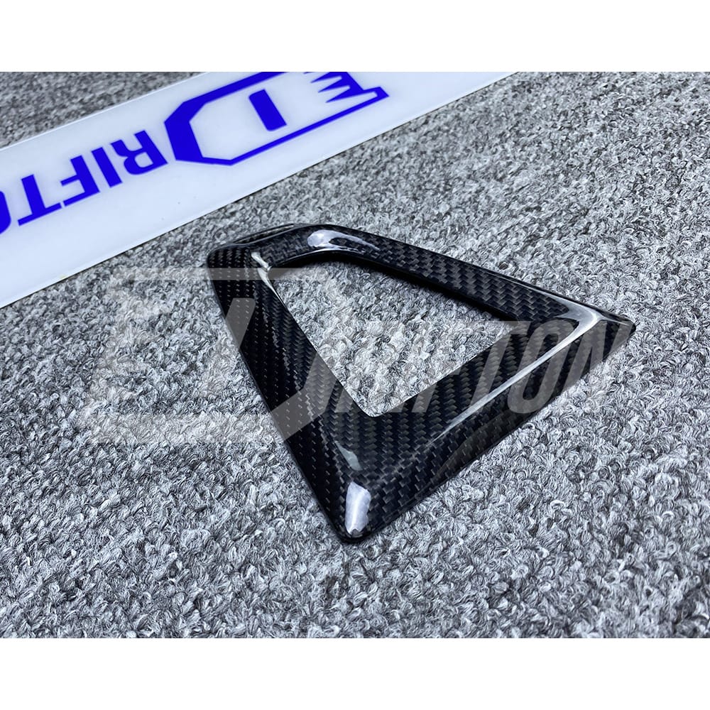Dry Carbon Fiber Shift Console Trim Cover For BMW M3 M4 F80 F82 2014-2020
