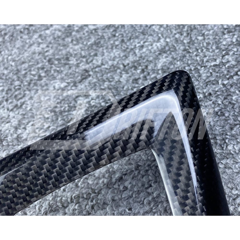 Dry Carbon Fiber Shift Console Trim Cover For BMW M3 M4 F80 F82 2014-2020