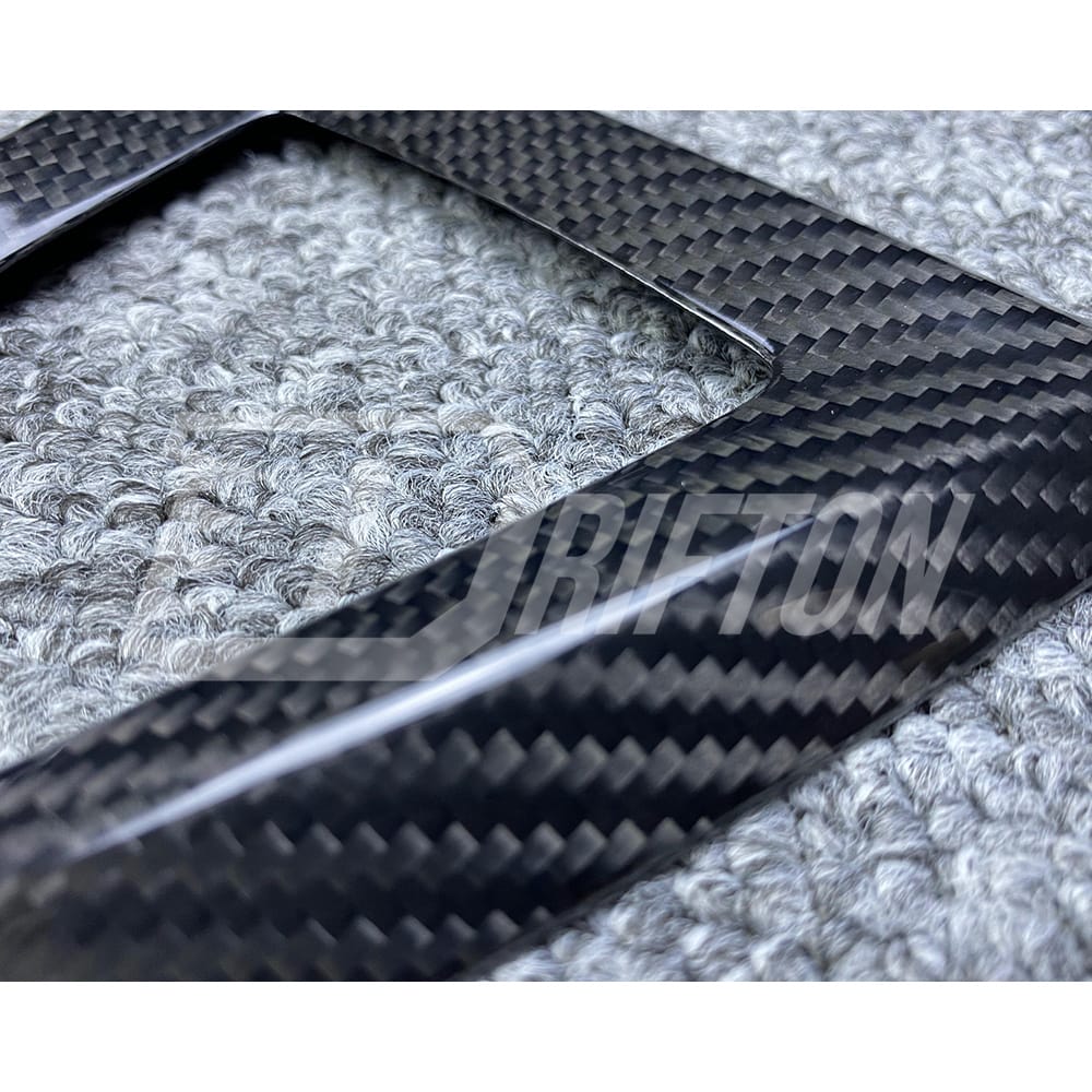 Dry Carbon Fiber Shift Console Trim Cover For BMW M3 M4 F80 F82 2014-2020