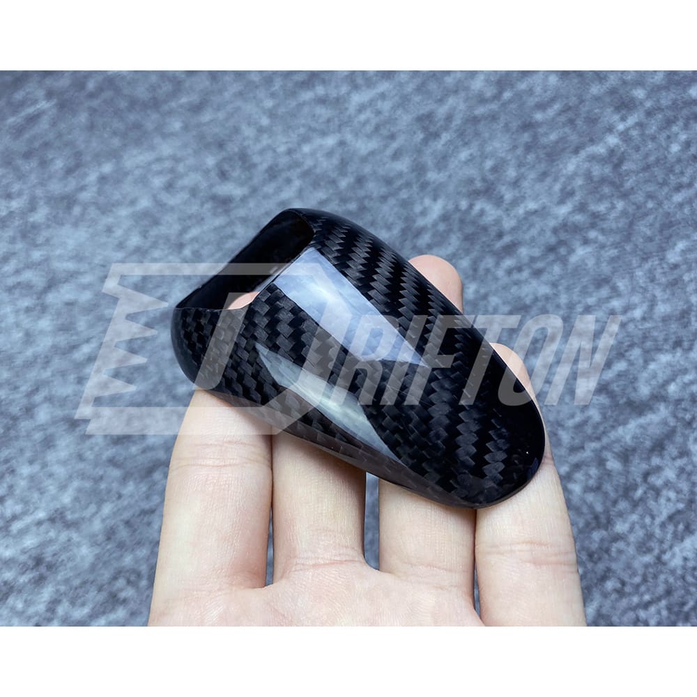 Dry Carbon Fiber Shift Gear Knob Cover For BMW M3 M4 F80 F82 2014-2020