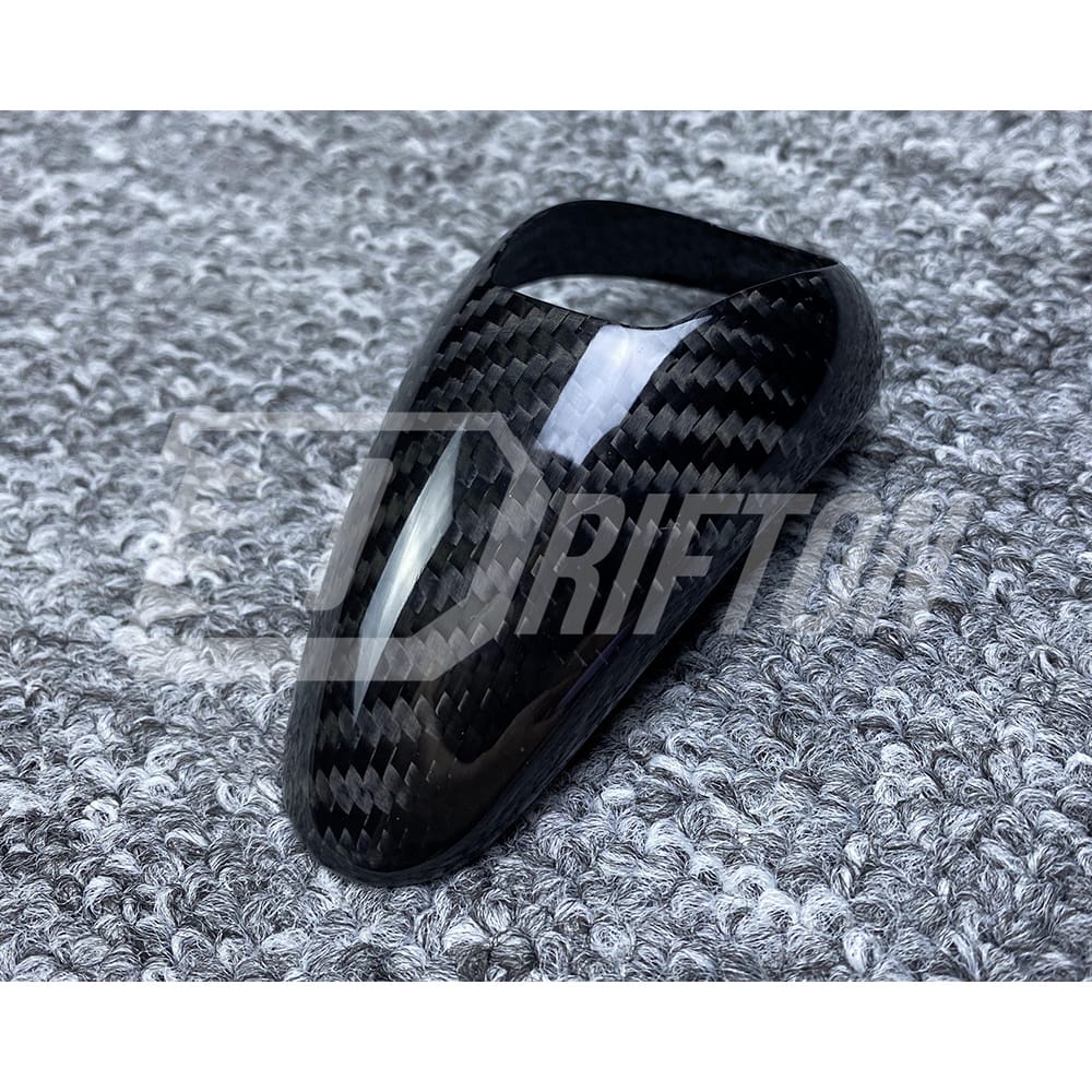 Dry Carbon Fiber Shift Gear Knob Cover For BMW M3 M4 F80 F82 2014-2020