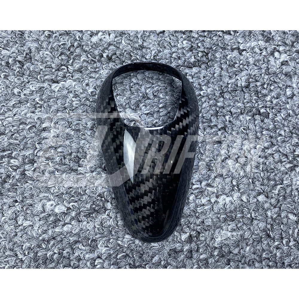 Dry Carbon Fiber Shift Gear Knob Cover For BMW M3 M4 F80 F82 2014-2020