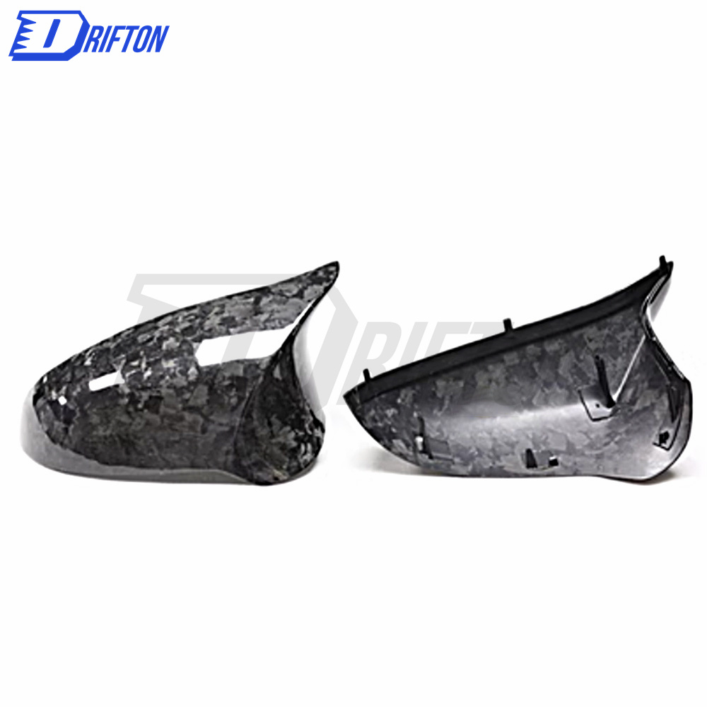 Forged Dry Carbon Fiber Mirror Replacement Cap For BMW F87 M2C RHD 2016-2019