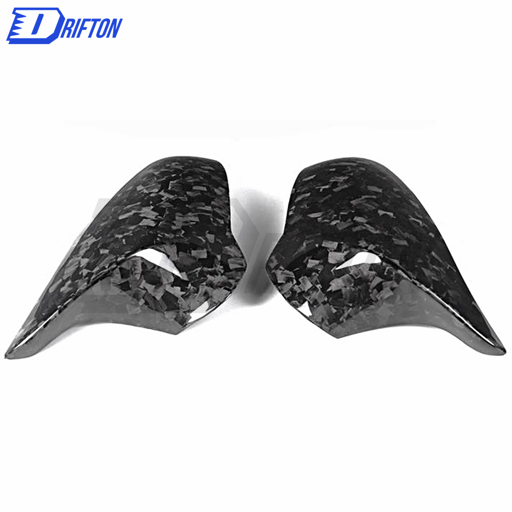 Forged Dry Carbon Fiber Mirror Replacement Cap For BMW F87 M2C RHD 2016-2019