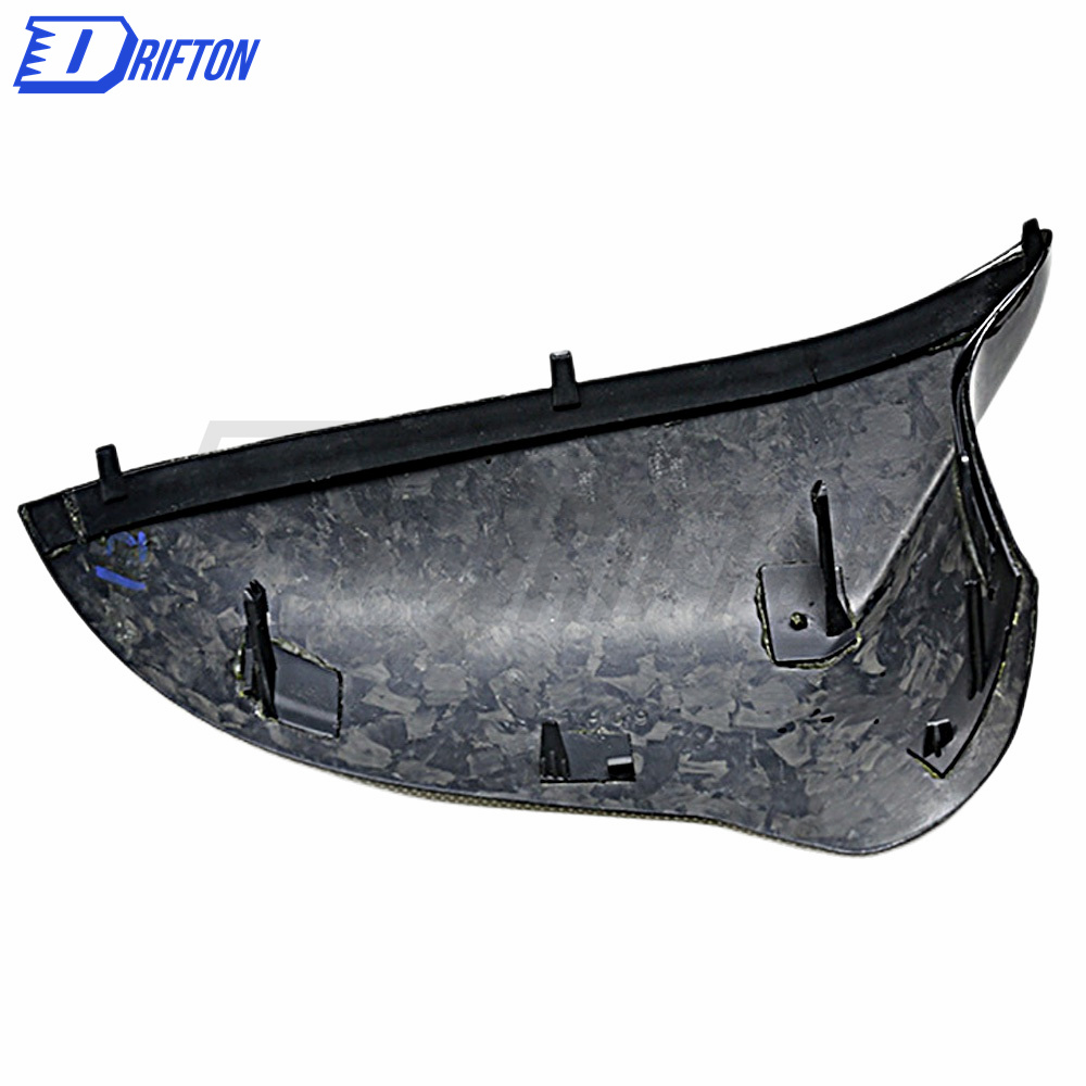Forged Dry Carbon Fiber Mirror Replacement Cap For BMW F87 M2C RHD 2016-2019