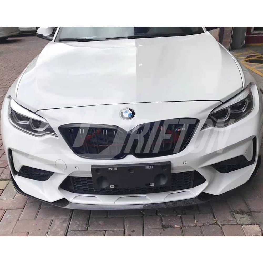 M2C MP Style Carbon Fiber Front Lip For BMW F87 M2C 2016-2019