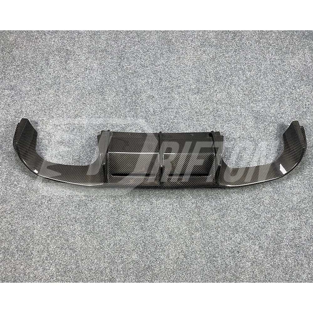 MTC Style Dry Carbon Fiber Rear Diffuser For BMW F87 M2 M2C 2016-2019