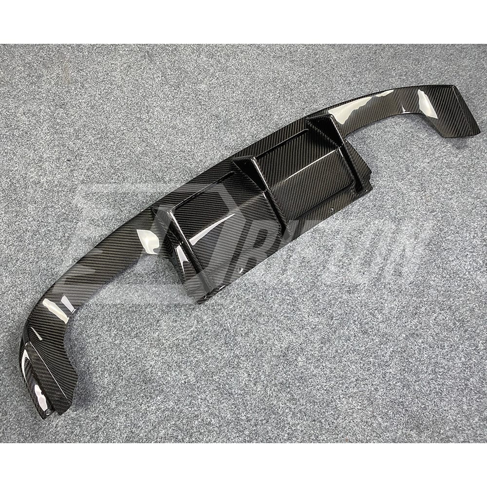 MTC Style Dry Carbon Fiber Rear Diffuser For BMW F87 M2 M2C 2016-2019