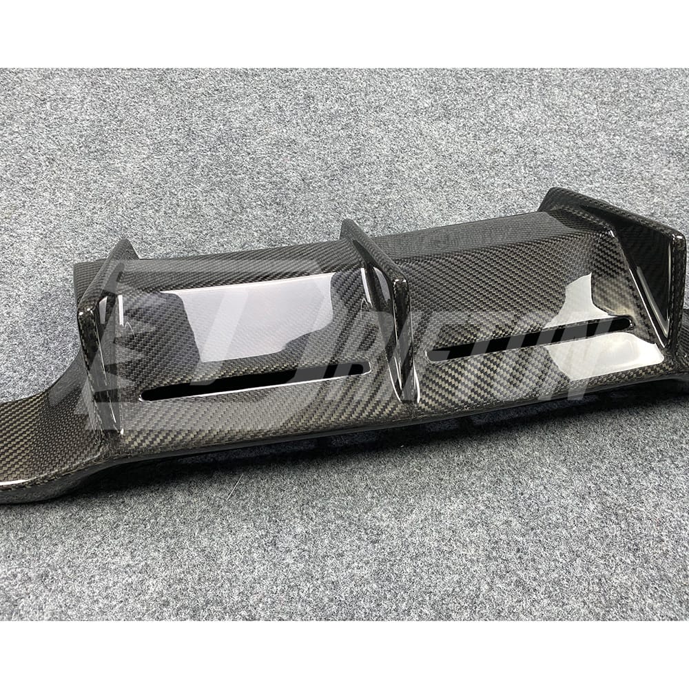 MTC Style Dry Carbon Fiber Rear Diffuser For BMW F87 M2 M2C 2016-2019