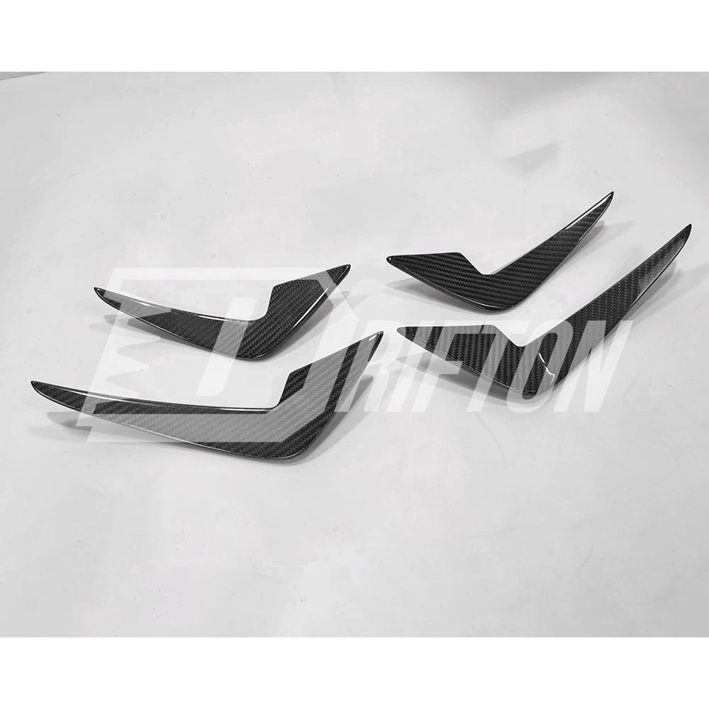 AC Style Carbon Fiber Canards For BMW F87 M2 2016-2019