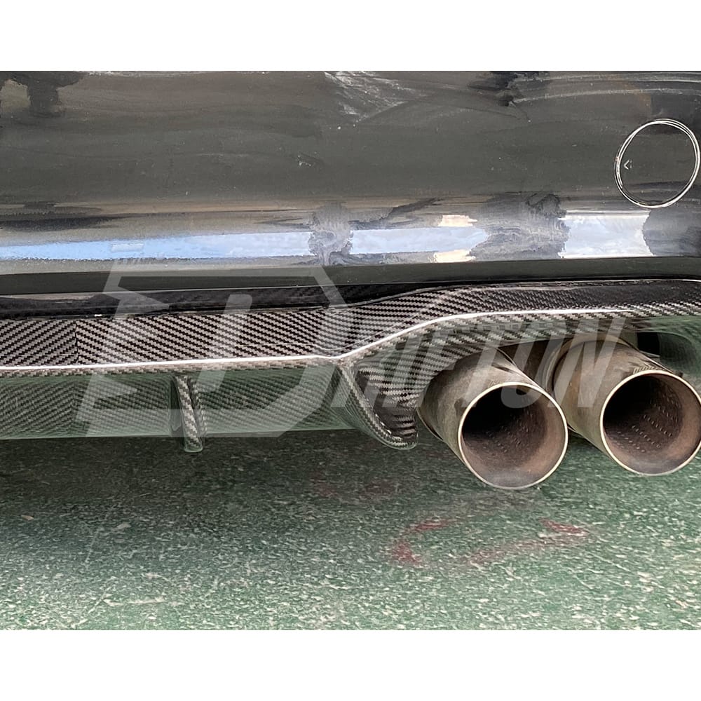 AK Style Dry Carbon Fiber Rear Diffuser For BMW F87 M2 M2C 2016-2019