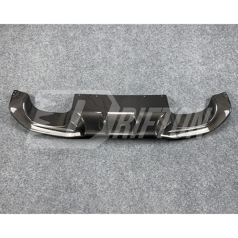 AK Style Dry Carbon Fiber Rear Diffuser For BMW F87 M2 M2C 2016-2019