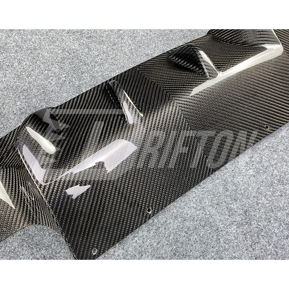 AK Style Dry Carbon Fiber Rear Diffuser For BMW F87 M2 M2C 2016-2019
